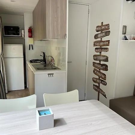 Mobile Luxe Au Calme - 6 Pers - 3 Ch - 2 Sdb 营地 卡米尔斯