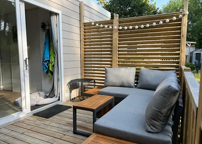 Mobile Luxe Au Calme - 6 Pers - 3 Ch - 2 Sdb אתר קמפינג